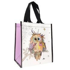 Kiub - Sac cabas en plastique recycle kook bebe chouette