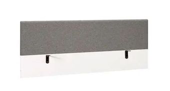 Gautier office Connexion - Partition d'écran - à monter sur un bureau - Gris bruyère