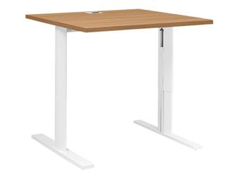 Bureau électrique réglable YES ! - 120 cm - Merisier