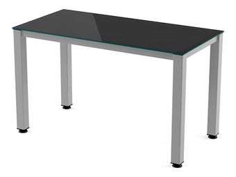 Rocada Executive - Mesa - rectangular - negro - aluminio base