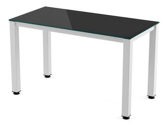 Rocada Executive - Mesa - rectangular - negro - blanco base