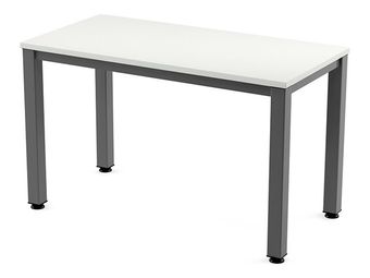 Rocada Executive - Mesa - rectangular - blanco - antracita base