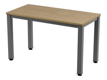 Rocada Executive - Mesa - rectangular - roble - antracita, RAL 7015 base