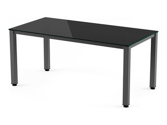 Rocada Executive - Mesa - rectangular - negro - antracita base