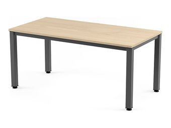 Rocada Executive - Mesa - rectangular - verde haya - antracita, RAL 7015 base