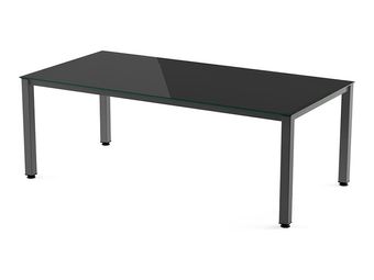 Rocada Executive - Mesa - rectangular - negro - antracita base