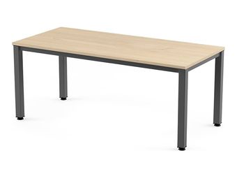 Rocada Executive - Mesa - rectangular - verde haya - antracita, RAL 7015 base