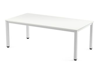 Rocada Executive - Mesa - rectangular - blanco - blanco base