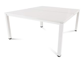 Rocada Executive - Mesa - rectangular - blanco - blanco base