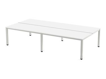 Rocada Executive - Mesa - rectangular - blanco - blanco base