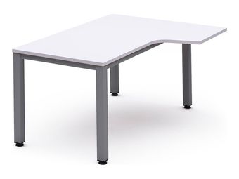 Rocada Executive - Mesa - en escuadra (derecha) - blanco - antracita base