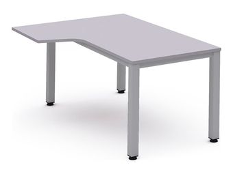 Rocada Executive - Mesa - forma de L (izquierdo) - gris - aluminio base