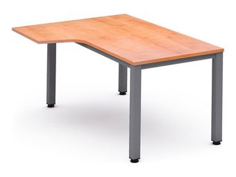 Rocada Executive - Mesa - forma de L (izquierdo) - roble - antracita base