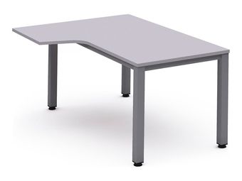 Rocada Executive - Mesa - forma de L (izquierdo) - gris - antracita base