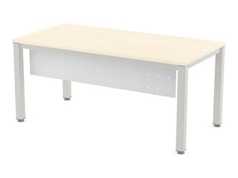 Rocada Executive - Panel frontal de escritorio - acero - blanco, RAL 9003