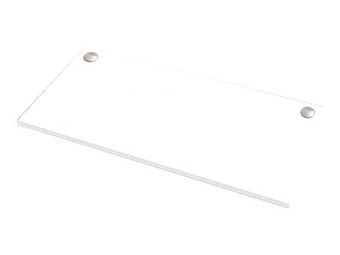 Fellowes Levado - Parte superior de mesa - rectangular - blanco
