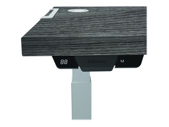 Fellowes Levado - Parte superior de mesa - rectangular - roble newport