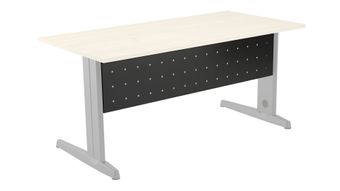 Faldón metálico metal para mesa 140 cm. color antracita