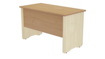 Mesa de oficina serie work 120x60 roble - roble