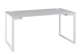Bureau SUNDAY - L 120 cm - Pieds cadre - Gris