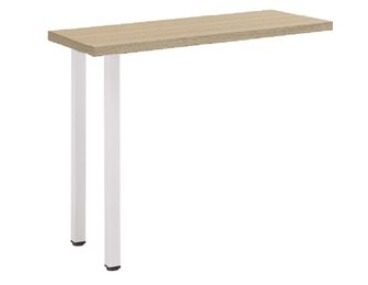 Retour de bureau ARPE - L85 x H74 x P45 - Chêne