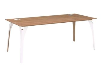 Bureau XENON - 170 cm - Pieds métal - Merisier italien