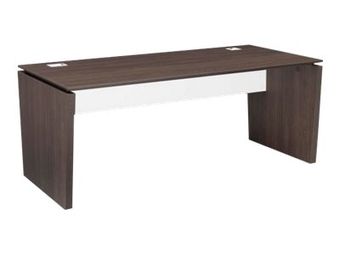 Bureau XENON - 170 cm - Pieds panneaux - Chêne royal