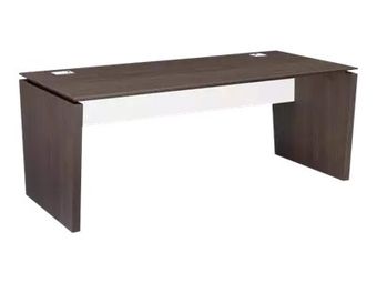 Bureau XENON - 190 cm - Pieds panneaux - Chêne royal