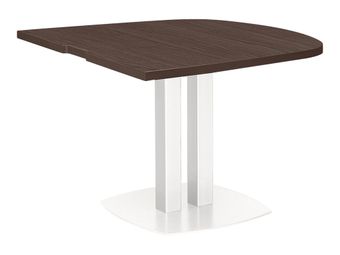 Table de réunion demi-ovale XENON - 102 cm - Chêne royal