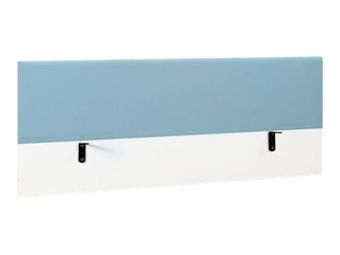 Écran de séparation pour bureau SUNDAY - L120 x H60 - tissu bleu azur