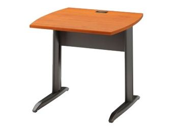 Bureau JAZZ+ - 80 cm - Pieds métal - Aulne
