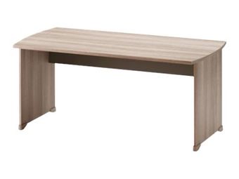 Bureau JAZZ+ - 160 cm - Pieds panneaux - Chêne gris