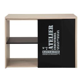 Gautier - Bureau plateau mobile Atelier