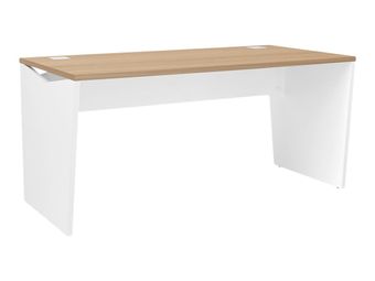 Bureau YES ! - 140 cm - Pieds ajustables - Blanc