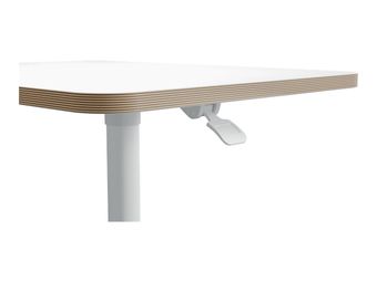 Leitz Ergo Small - Bureau assis/debout - reglage manuel - blanc