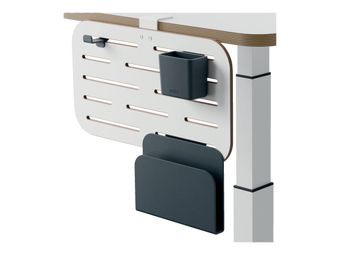 Leitz Ergo Small - Pegboard desk organizer - carte MDF - blanc
