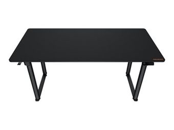 Bureau  Cougar E-GRAV 160 - Bureau gaming assis/debout - réglage électrique - L160 cm - noir