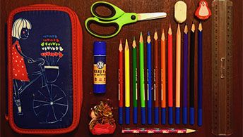 Les indispensables d’une trousse scolaire