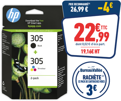 Cartouches HP 305
