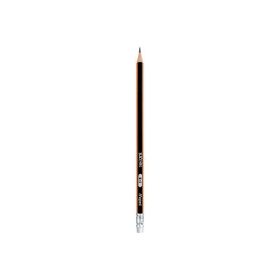 3154148517245-Maped Black'Peps - Crayon B embout gomme-Angle gauche-0