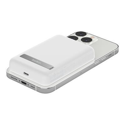 0745883841424-Belkin - Powerbank / batterie de secours rechargeable pour smartphone - 5000 mAh - blanc-Arrière-3