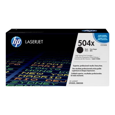 883585595693-HP 504X - noir - cartouche laser d'origine-Avant-0