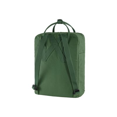 Fjallraven Kanken Sac a dos 1 compartiment vert fonce Pas Cher Bureau Vallee