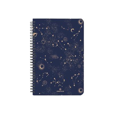 3664447152967-Oberthur Cosmic Bilbao - Carnet de notes souple B6 - ligné - 200 pages-Avant-0
