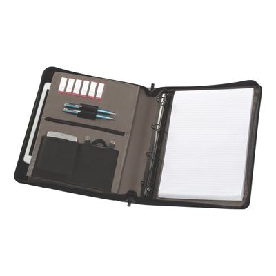 7613329021811-Wenger Affiliate - Conférencier avec compartiment pour tablette - noir-Angle droit-1