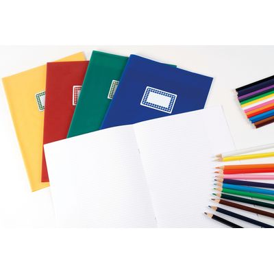 3270241119817-Apli Agipa - 9 Étiquettes scolaires cadre et lignes bleus, rouges, verts - 81 x 36 mm - réf 111981--2