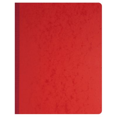 3130631140602-Exacompta - Piqûre à tête paresseuse - 6 colonnes sur 1 page - 32 x 25 cm - 80 pages - rouge--0