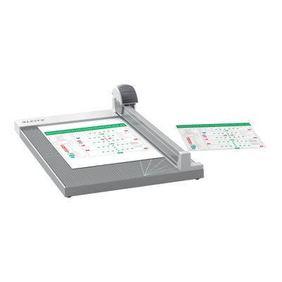 4002432129768-Leitz Precision Office A4+ - Rogneuse / coupeuse A4 - coupe jusqu'à 15 feuilles-Angle gauche-2