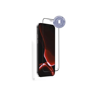3571211441168-Force Glass 360° - protection d'écran pour iPhone 12 Mini - transparent-Angle gauche-0