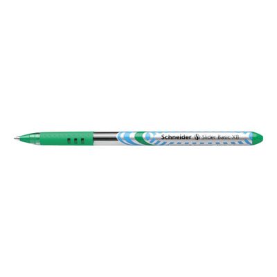 4004675054708-Schneider Slider Basic - Stylo à bille - vert - 1.4 mm - trait large-Angle gauche-2
